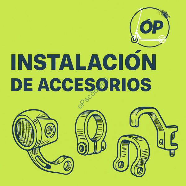 instalación de accesorios