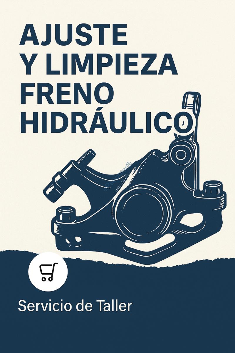 Ajuste y limpieza freno semi hidráulico c/u - Imagen 2