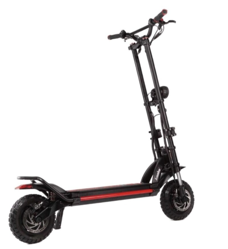 Scooter eléctrico Wolf Warrior X Plus doble motor 60V 21Ah autonomía hasta 70 km