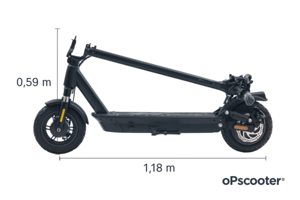 oP9GPRO – Scooter Eléctrico Bat. 48V / 13Ah - Imagen 8